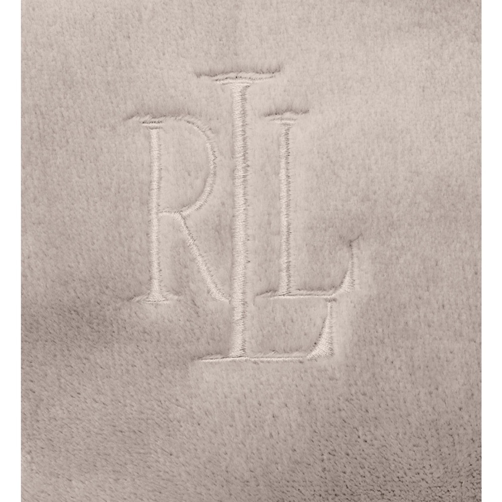 Lauren Ralph Lauren Hollywood Cream King Size Micromink Blanket - Picture 8 of 10